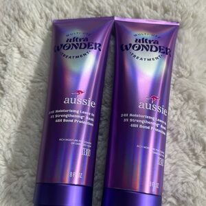 Aussie Ultra Wonder Treatment Leave-In and Pre-Wash, with amino acids 8oz New